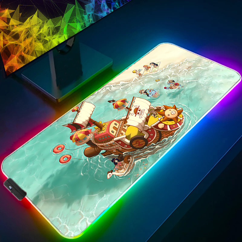 Gaming Accessories Tablet - RGB LED Mauspad Büro Schreibtisch Matte