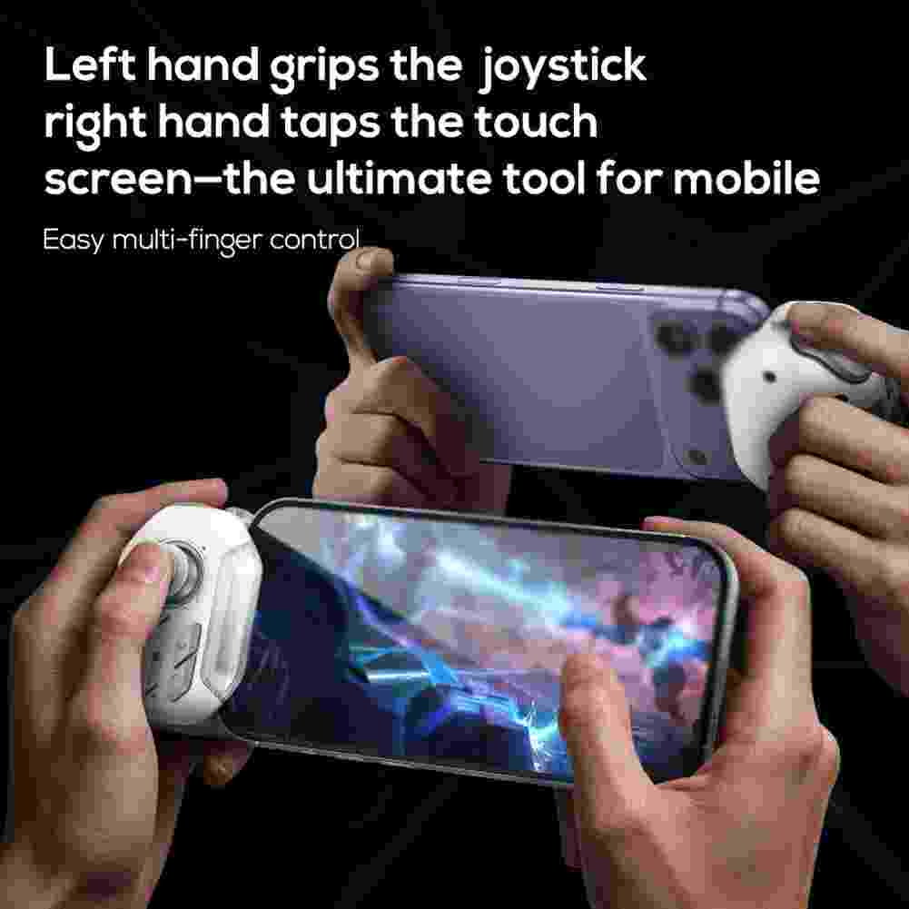 Gaming Accessories For Phone - MB07 Mobile-Game-Joystick mit RGB-Tasten und Makrofunktionen,