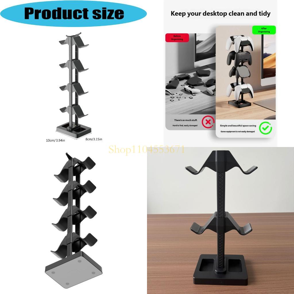Gaming Accessories Rack - Bestseller Multifunktions-Gaming-Ausrüstungsregal mit dediziertem Steckplatz, moderner