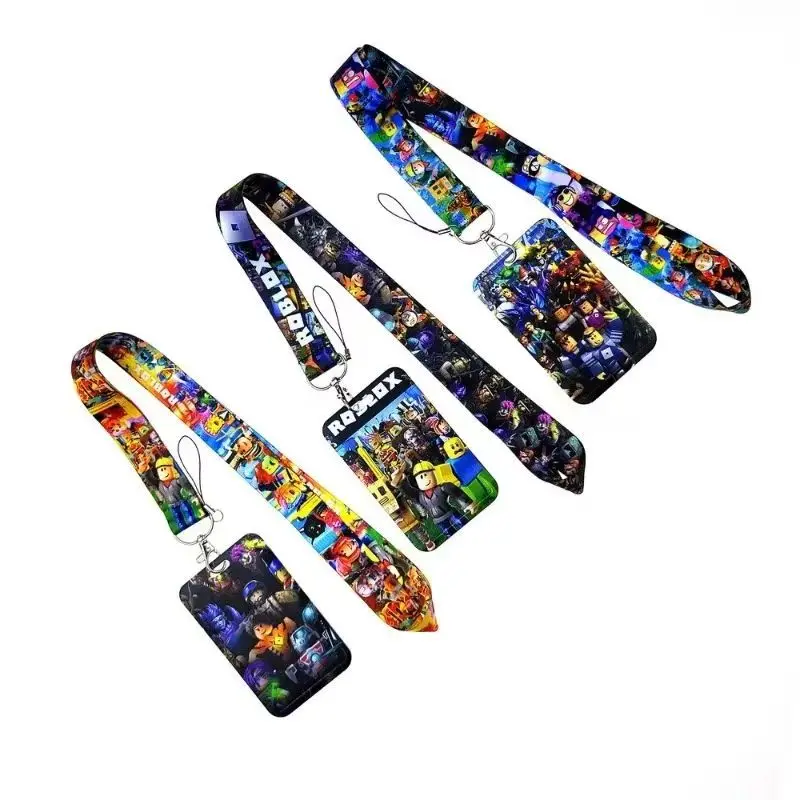 Gaming Accessories Roblox - Neuer Robloxs Handy-Kartenhalter Schlüsselanhänger Buskarten Studentenausweis