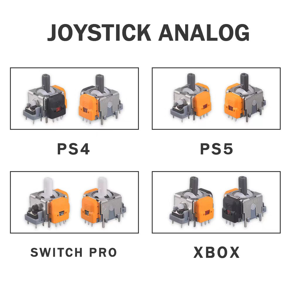 Gaming Accessories Ps4 - 2/10PCS Halle Elektromagnetische Joystick Gaming Griff