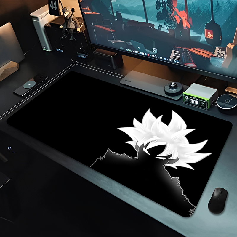 Gaming Accessories Keyboards - DBZ Schwarzes Anime-Mauspad Dragon Ball Große