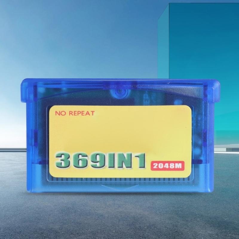 Best Gaming Accessories Xbox - 369-in-1-Spielkarte der englischen Ausgabe, Videospiel-Cartridge-Karte für