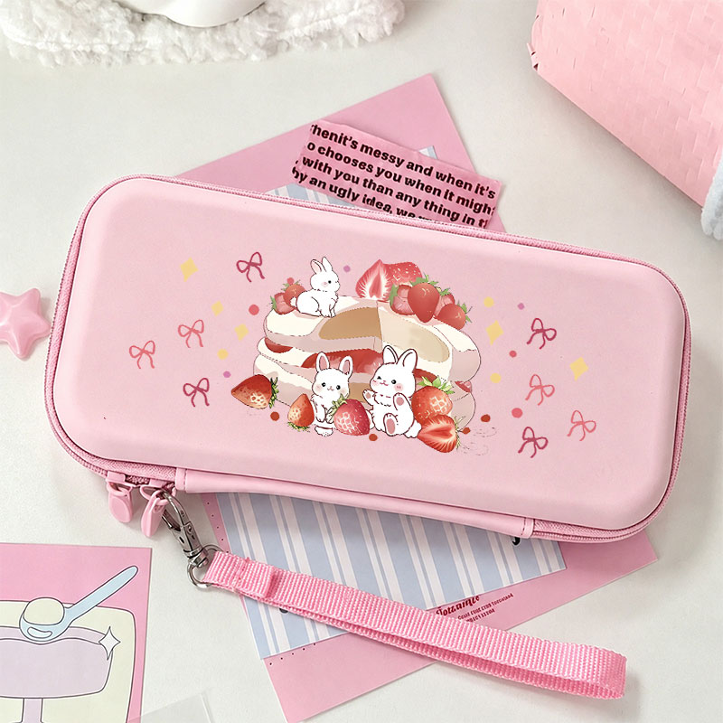 Gaming Accessories Bag - Neue Modische Aufbewahrungstaschen mit Netztaschen Tragbare