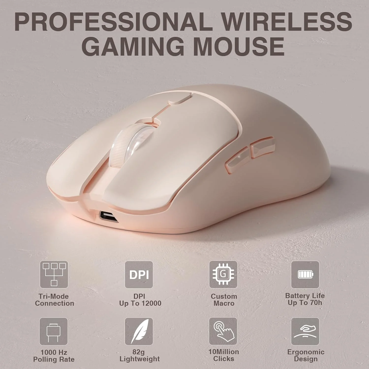 Gaming Accessories Tablet - AULA SC580X Tri-Mode Kabellose Gaming-Maus 12000DPI