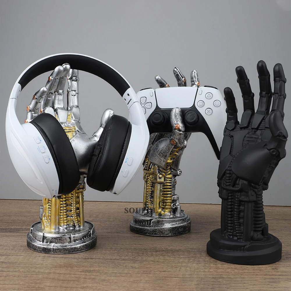 Gaming Accessories Ps4 - Für PS4/PS5/Xbox Series Gamepad-Halterung Cyberpunk Roboter-Ständer