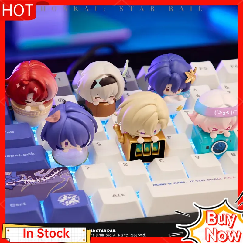 Gaming Accessories Keyboards - Mihoyo Honkai Star Rail Anime-Figur Blind