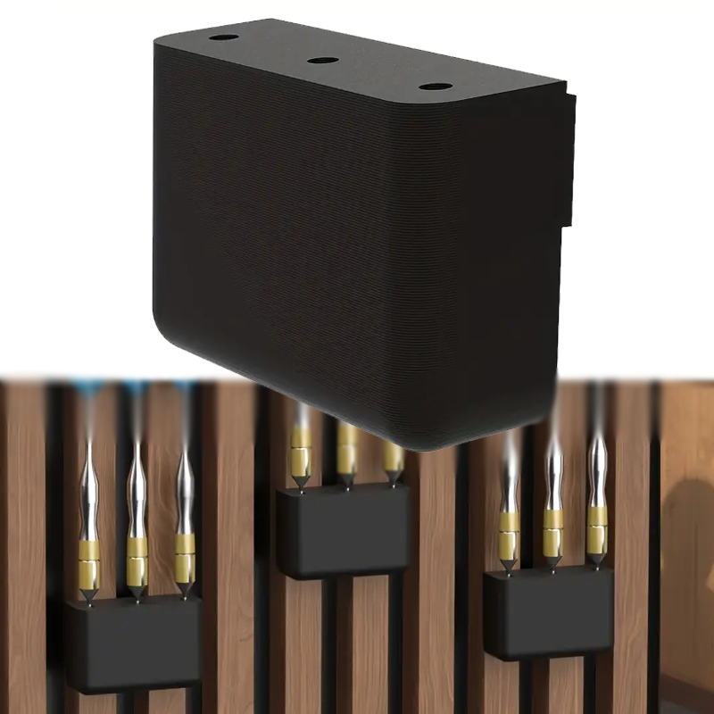 Gaming Accessories Rack - 1 Stück Dart-Rack ohne Bohren, Schalldämmplatte,