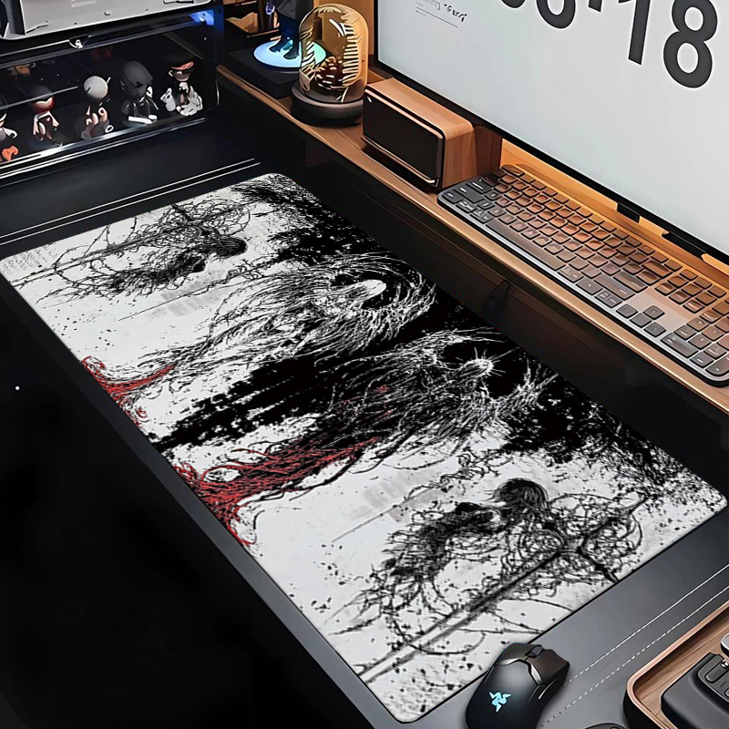Gaming Accessories Keyboards - Dark Angel Art Design Großes, rutschfestes