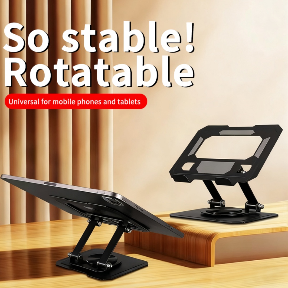 Gaming Accessories Tablet - 360 ° Drehbarer Tablet-Ständer, verstellbarer, faltbarer