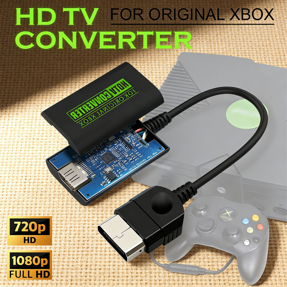 Best Gaming Accessories Xbox - Original Xbox HDMI-Kabeladapter: Bester Videospielkonverter für