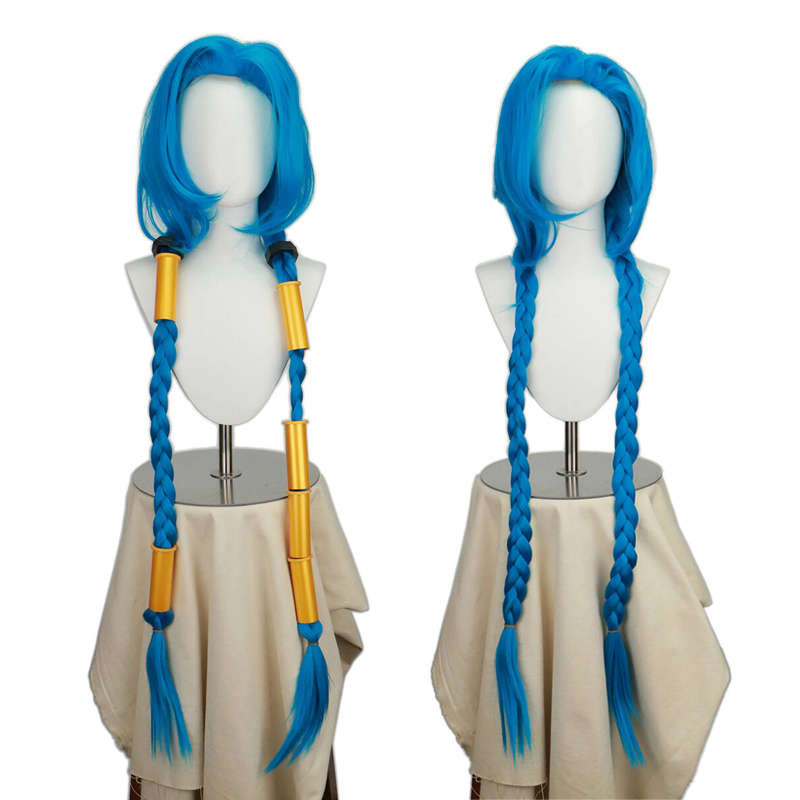 Jinx Gaming Accessories - „League of Legends“ Jinx Cosplay-Perücke mit