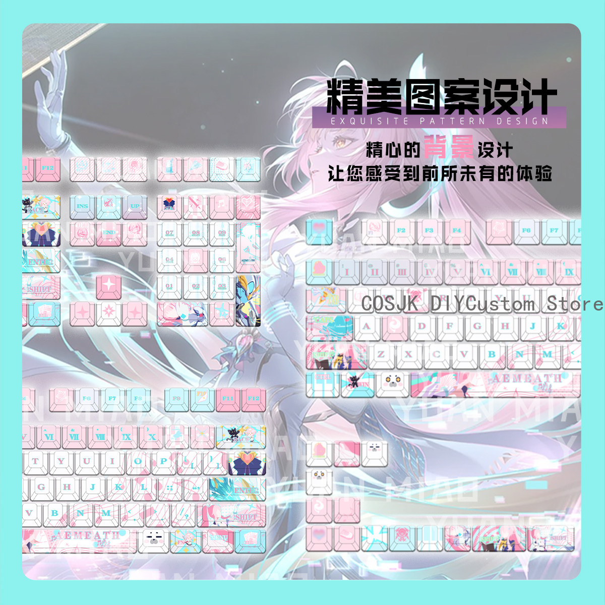 122 Tasten Anime Wuthering Wav – Gaming Accessories Keyboards Bewertung und Preis