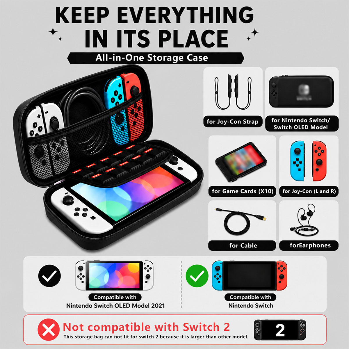 Niedliche Stoßfeste Tragetasch – Gaming Accessories Bag Bewertung und Preis