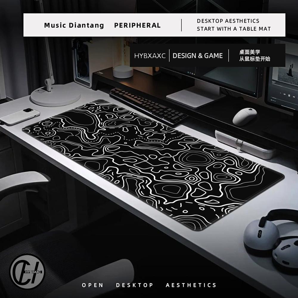 1200x600 Schwarz-Weiß Topograf – Gaming Accessories White Bewertung und Preis