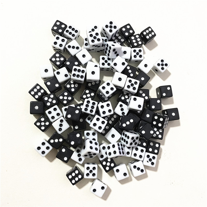 50 Stück 10 mm Acryl-Würfel mi – Gaming Accessories White Bewertung und Preis