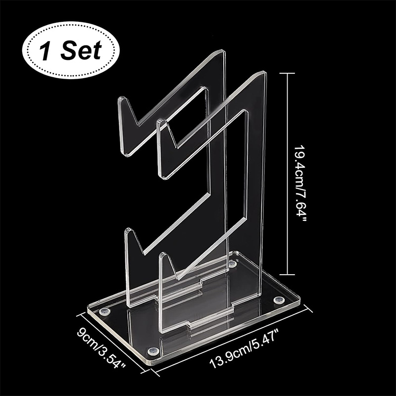 1 Stück Doppelstöckiger Acryl- – Gaming Accessories Rack Bewertung und Preis