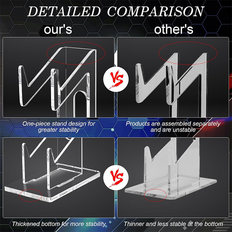 1 Stück Doppelstöckiger Acryl- – Gaming Accessories Rack Bewertung und Preis