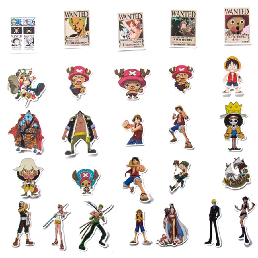 50 Stück One Piece Aufkleber,  – Gaming Accessories Roblox Bewertung und Preis