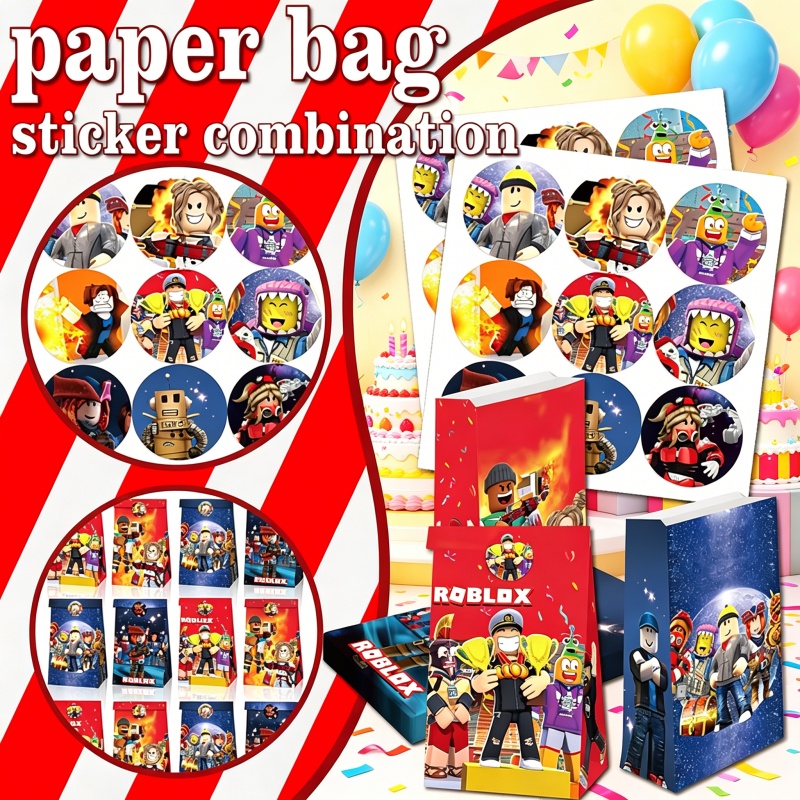 Robloxed Papiertüten-Aufkleber – Gaming Accessories Roblox Bewertung und Preis