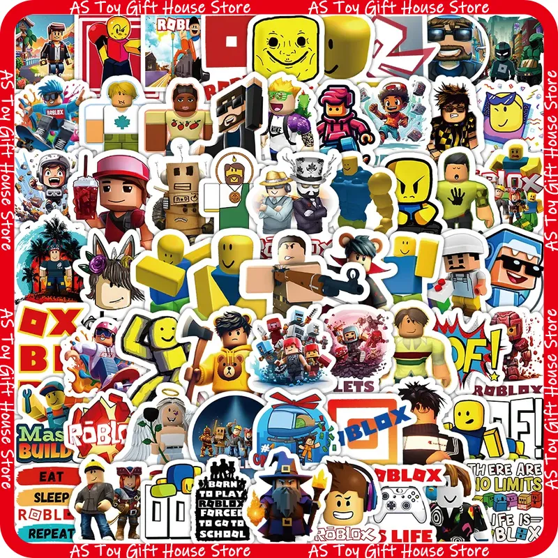 100 Stück Roblox Aufkleber Car – Gaming Accessories Roblox Bewertung und Preis