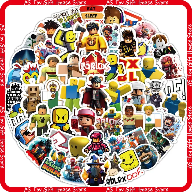 100 Stück Roblox Aufkleber Car – Gaming Accessories Roblox Bewertung und Preis