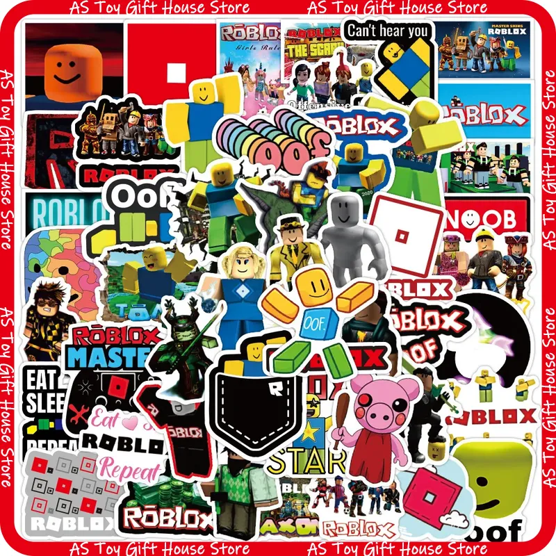 100 Stück Roblox-Aufkleber, se – Gaming Accessories Roblox Bewertung und Preis