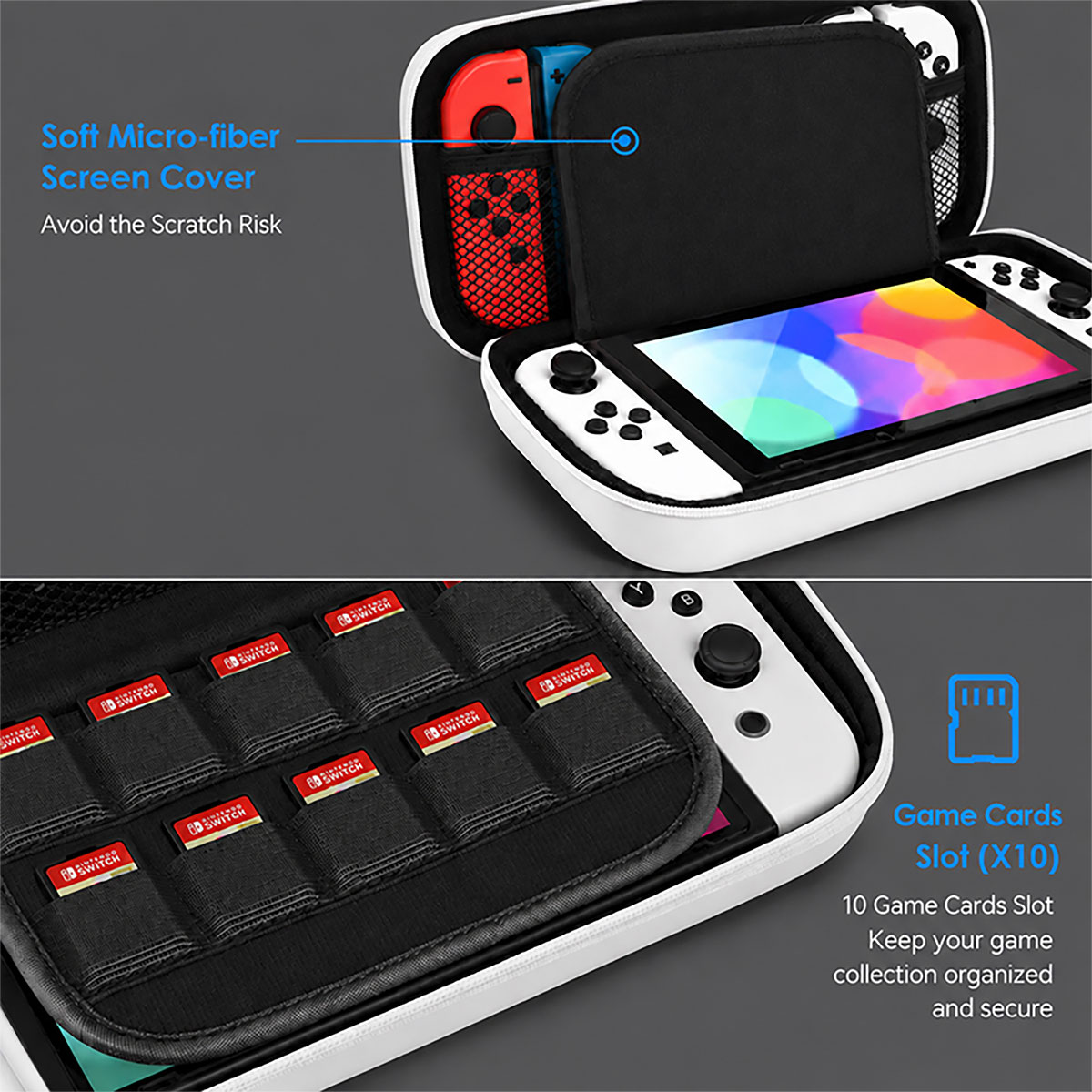 Makaronfarbene Hartschalen-Auf – Gaming Accessories Bag Bewertung und Preis