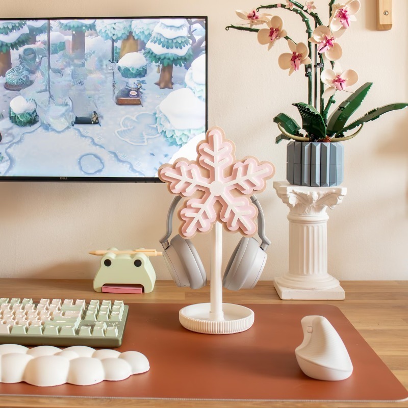 Schneeflocken-Kopfhörerständer – Gaming Accessories Rack Bewertung und Preis