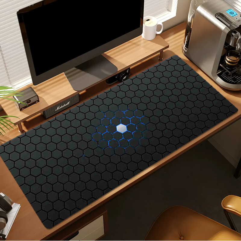 Hexagon großes Gaming-Mauspad, – Gaming Accessories Keyboards Bewertung und Preis