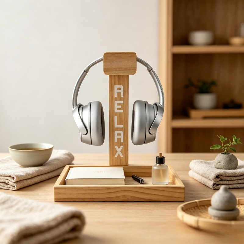 Holz-Gaming-Headset-Ständer, S – Gaming Accessories Rack Bewertung und Preis