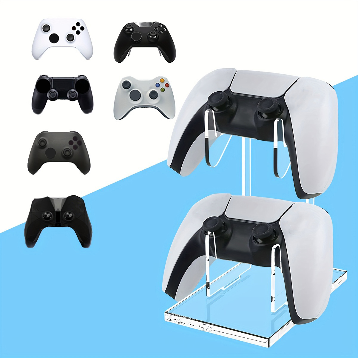Doppelschichtige Universalhalt – Gaming Accessories White Bewertung und Preis